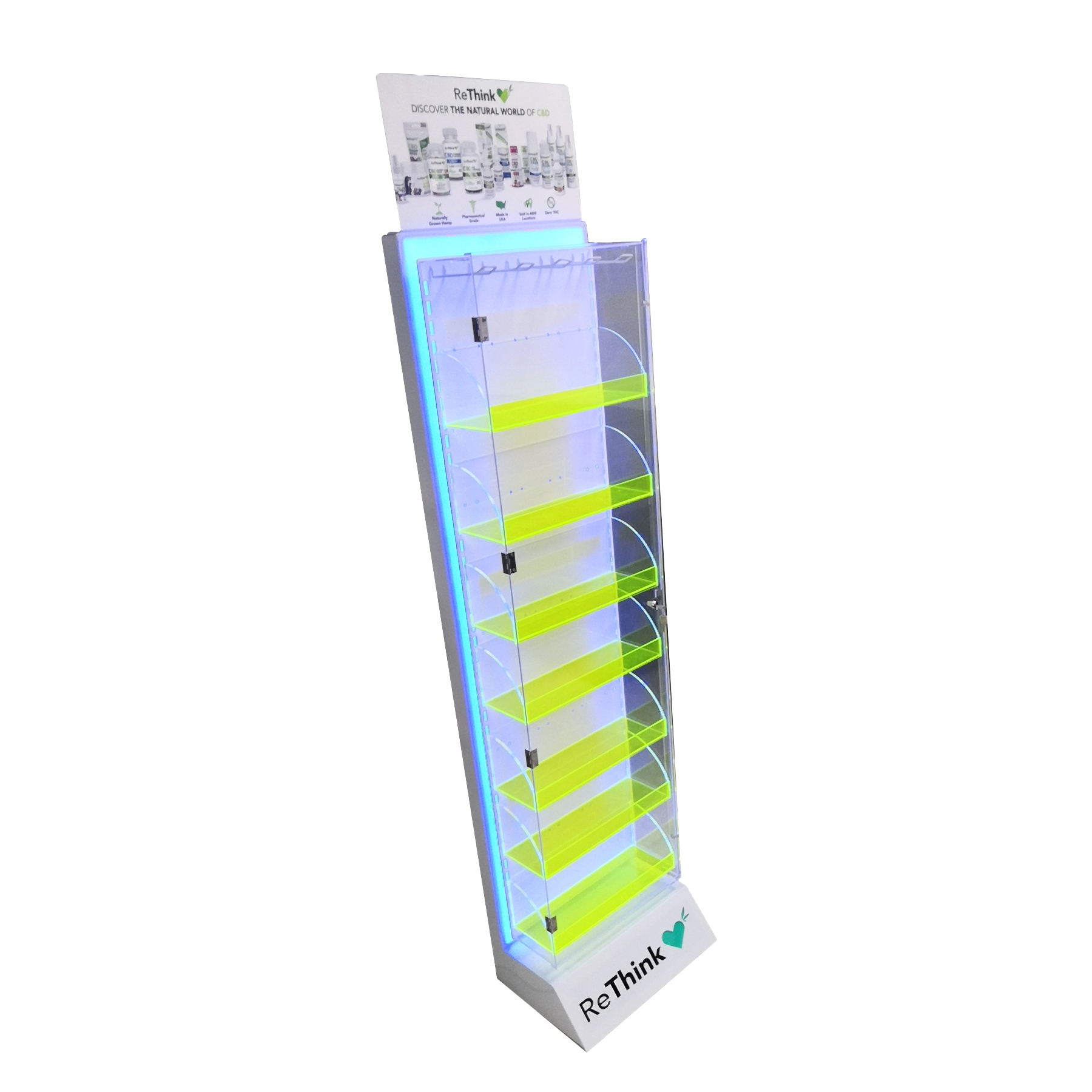 Gesondheetsprodukt Display Stand