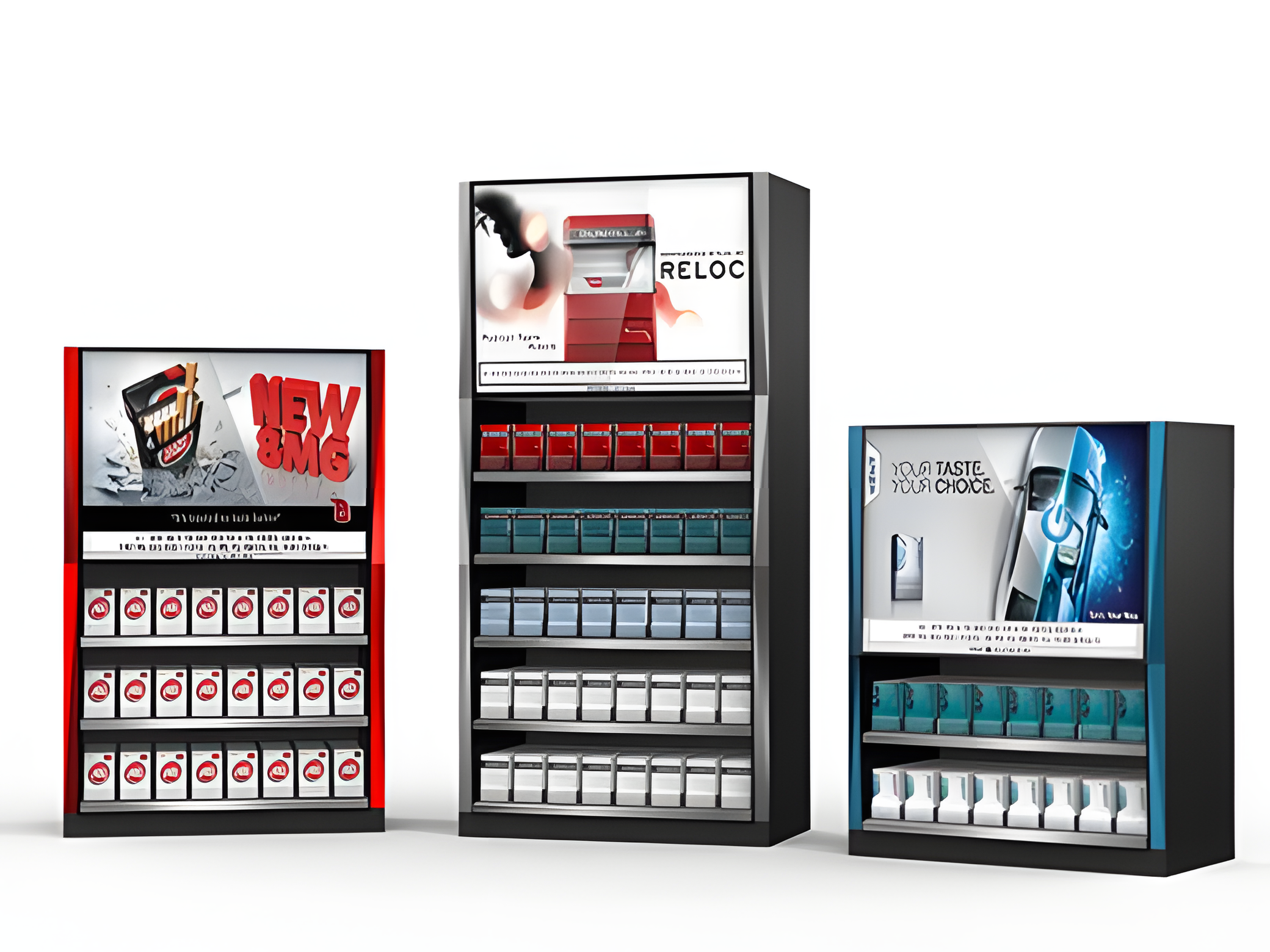 Vape sýningarskápur