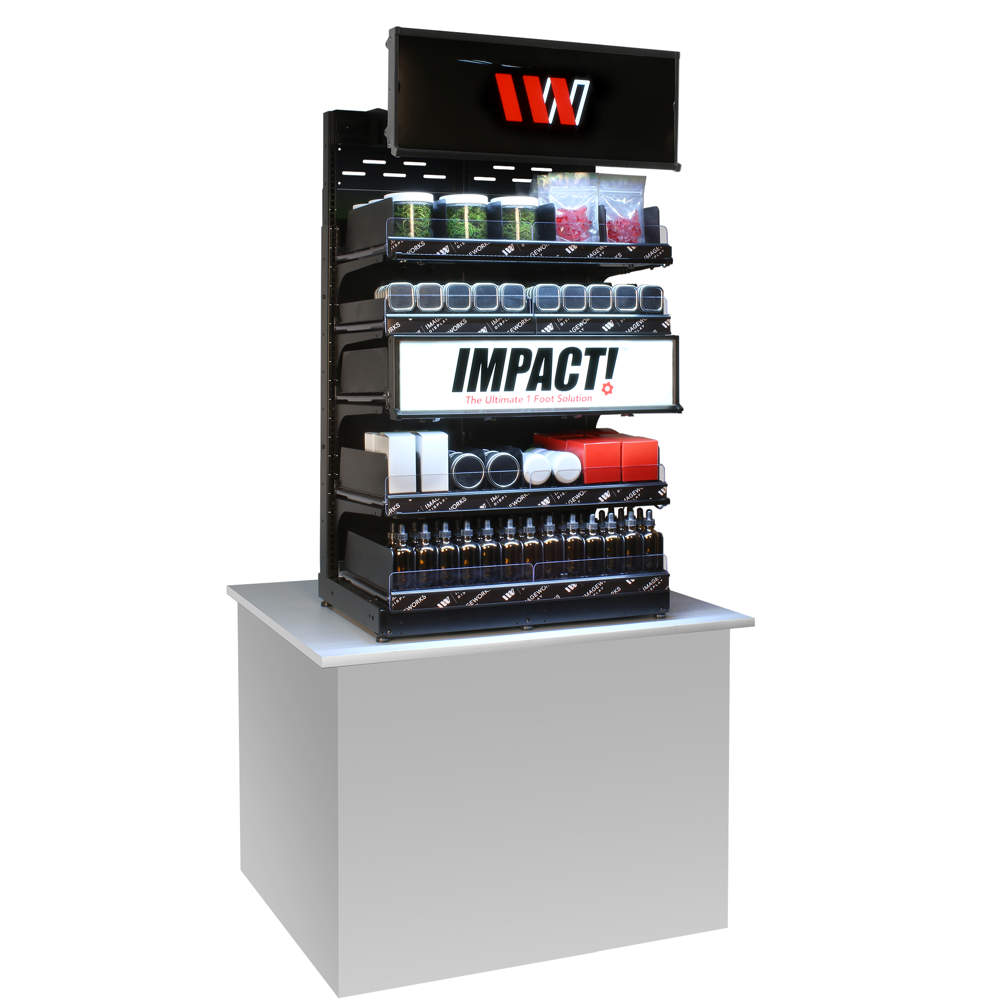 China Cigarette Display Stand manufacturer Cigarette Promotion Display Case  OEM&ODM Manufacturer and Supplier