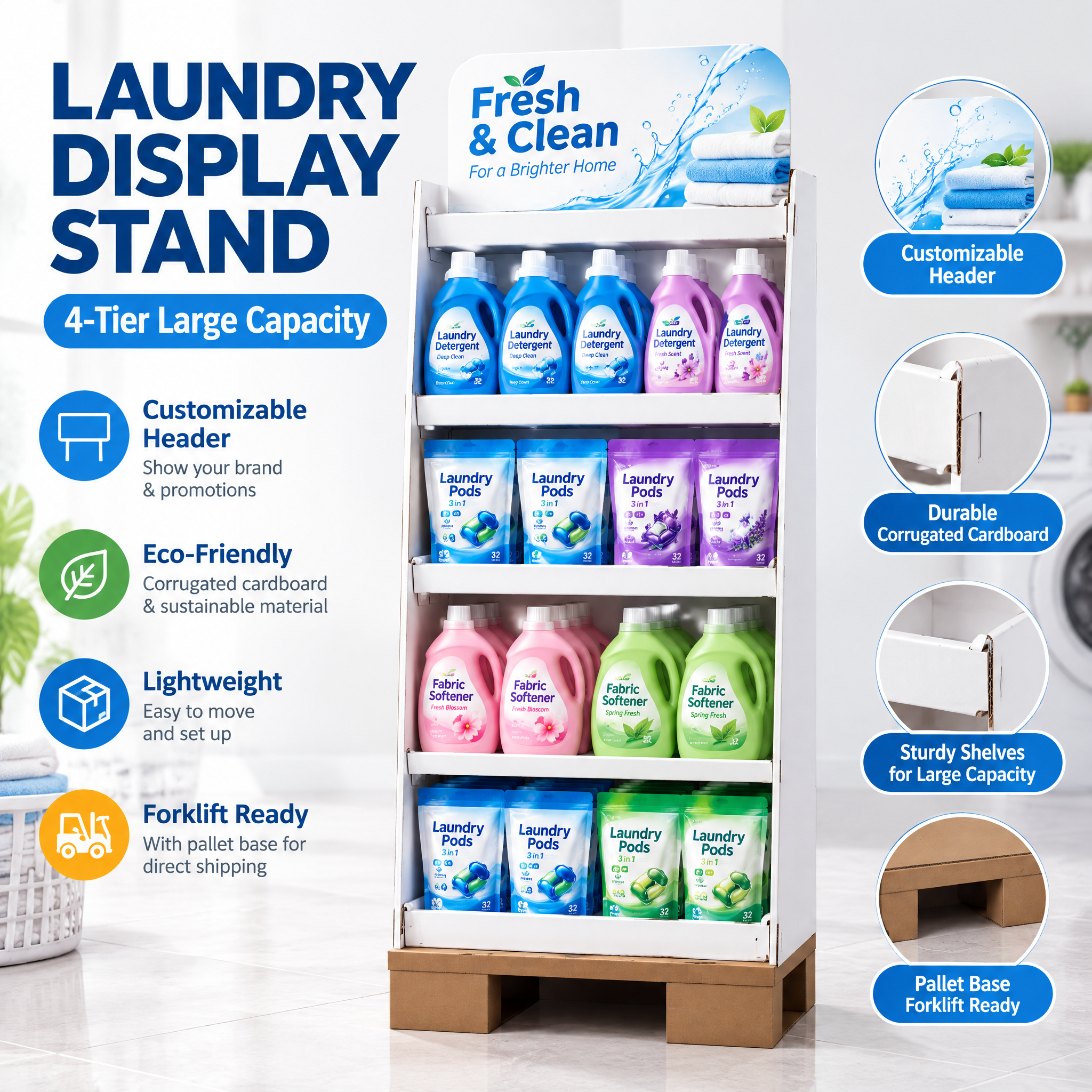 Laundry Display Stand Hero