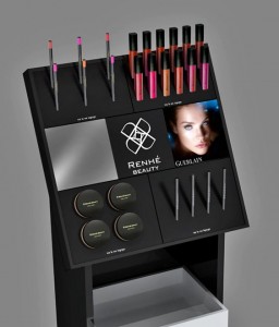 acrylic cosmetic display stand