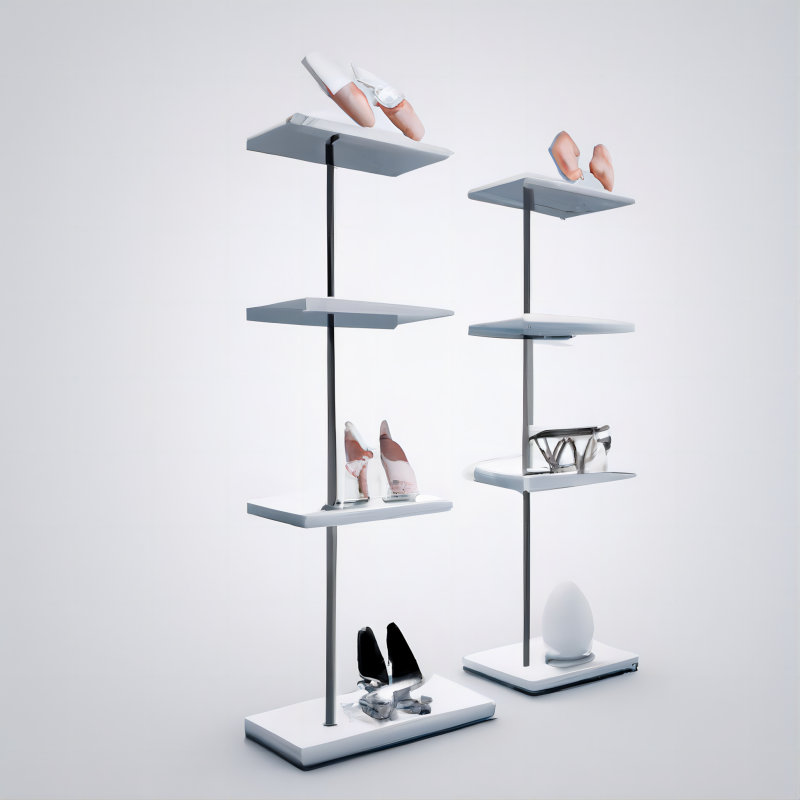 China Display rack manufactured for retail shoe shop retail bag shop Manufacturer and Supplier Modernty