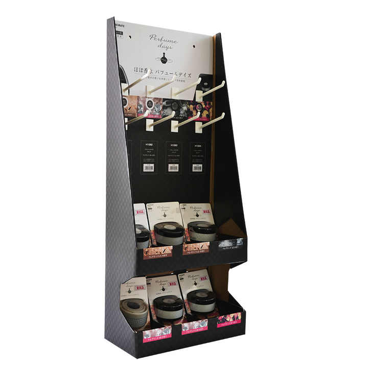 black cardboard cosmetics dispaly 5