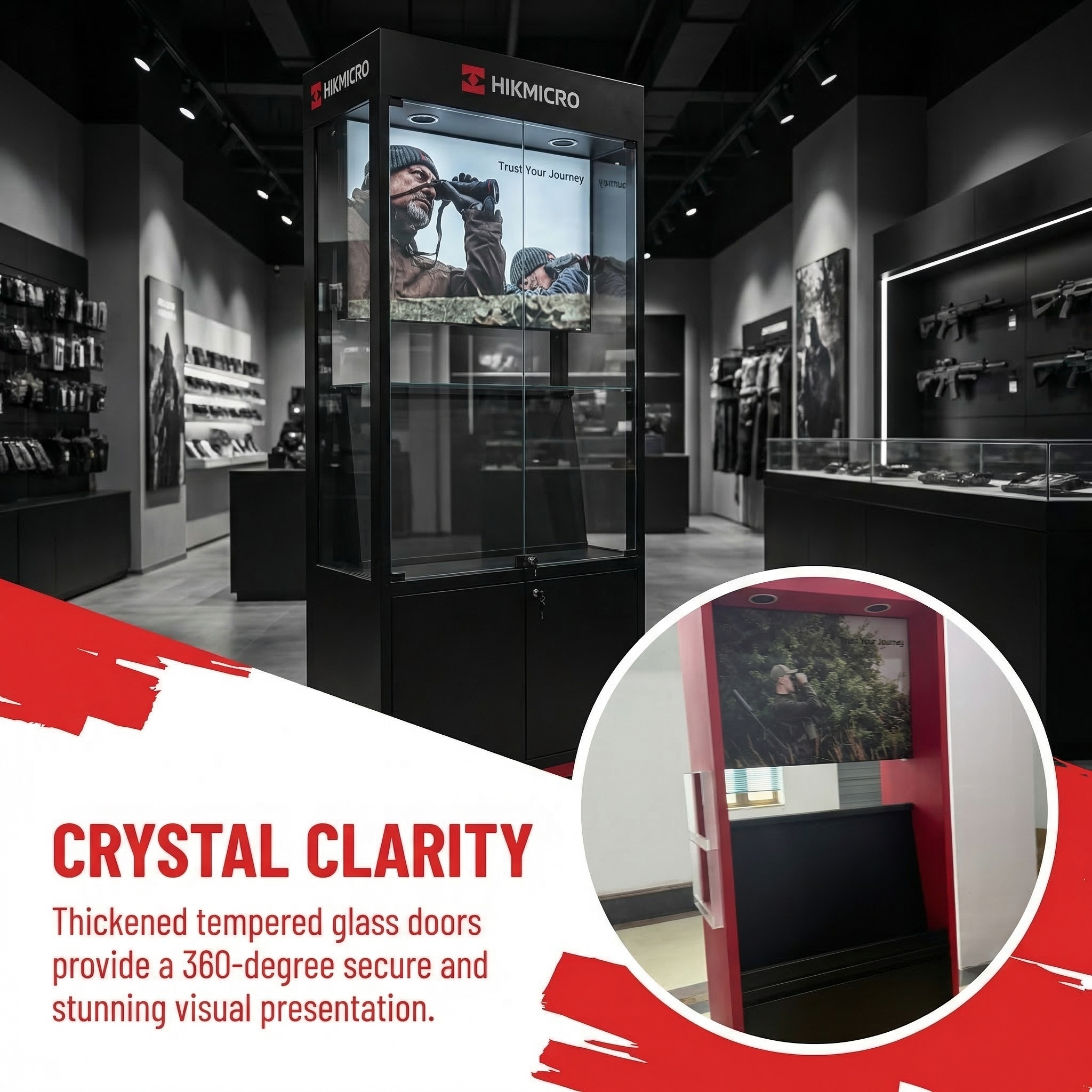 hikmicro display cabinet 13