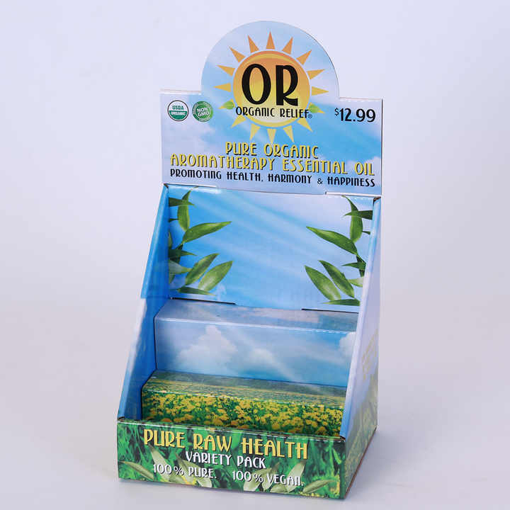 caixa d'exhibició de sobretaula de paper 2